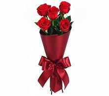 Букет 5 Красных роз Эдлесс Лав в Орлово