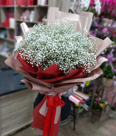 Букет цветов из: Гипсофила в Орлово