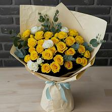 Букет цветов из:  Розы в Орлово