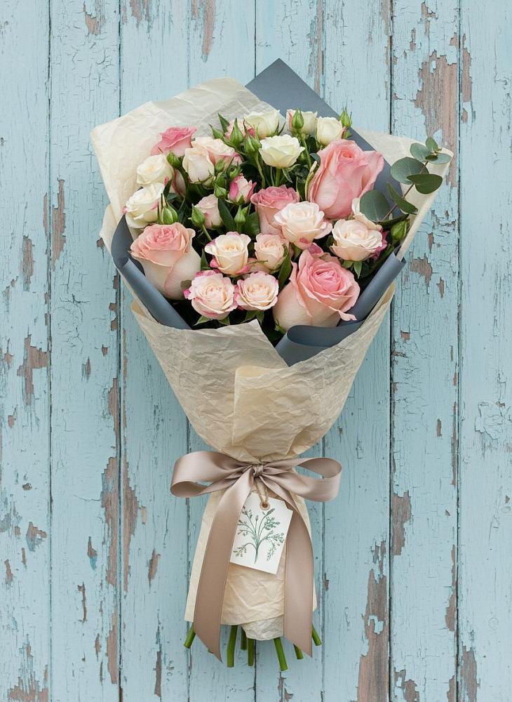 Букет цветов из: Розы в Орлово