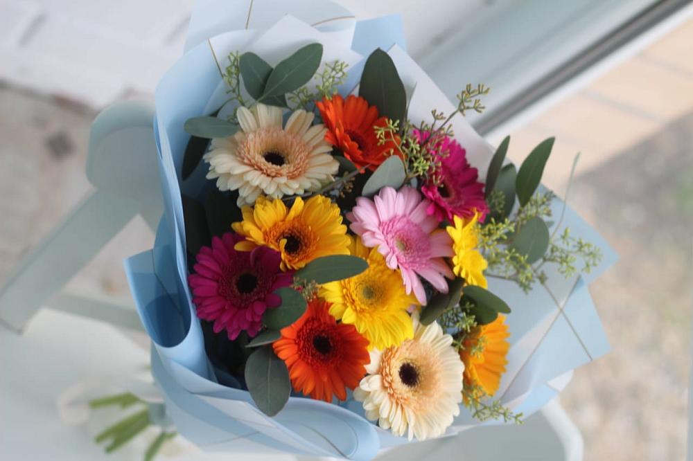 Букет цветов из: Герберы в Орлово