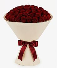 Букет 101 Бордовая роза Блэк Бакарра в Орлово