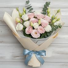 Букет цветов из:  Лизиантусы #REPLACE_PRED# Орлово