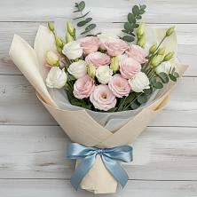 Букет цветов из:  Лизиантусы в Орлово