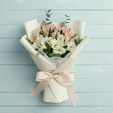 Букет цветов из:  Альстромерии в Орлово