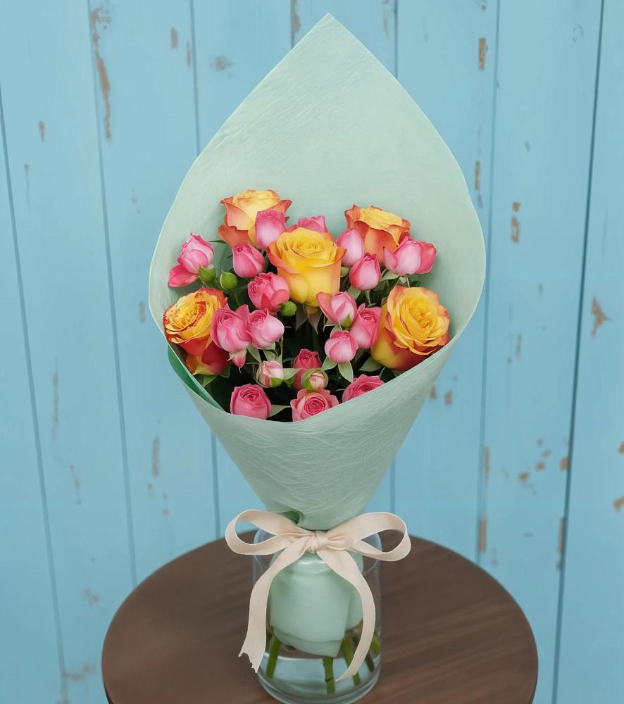 Букет цветов из: Розы в Орлово