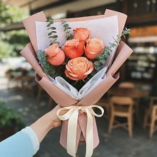 Букет цветов из:  Розы в Орлово