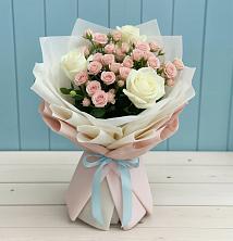 Букет цветов из:  Розы в Орлово