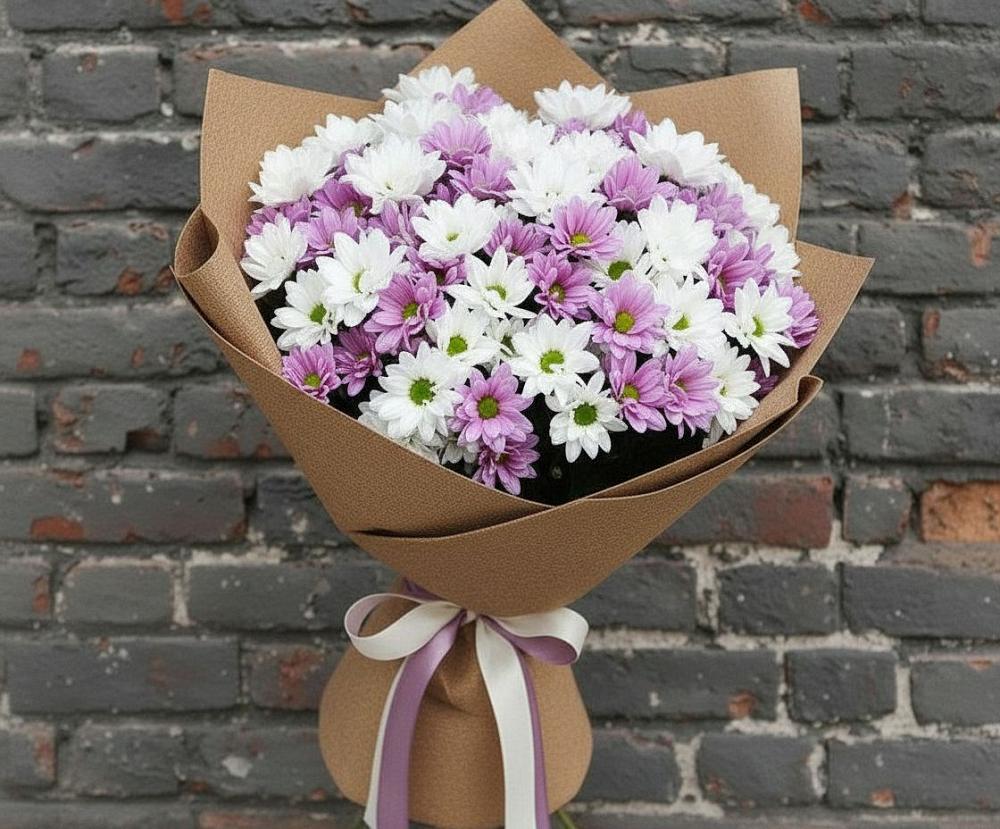 Букет цветов из: Хризантемы в Орлово