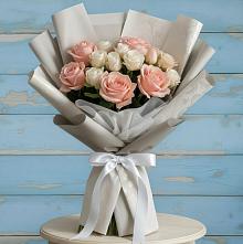 Букет цветов из:  Розы в Орлово