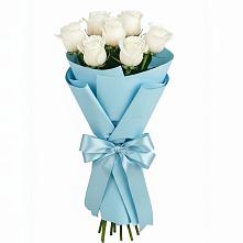 Букет 7 белых роз Проуд #REPLACE_PRED# Орлово