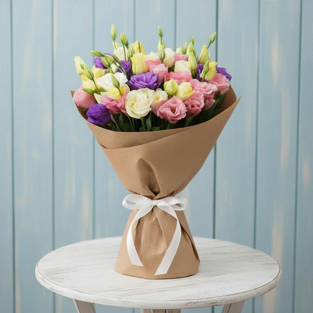 Букет цветов из: Лизиантусы в Орлово