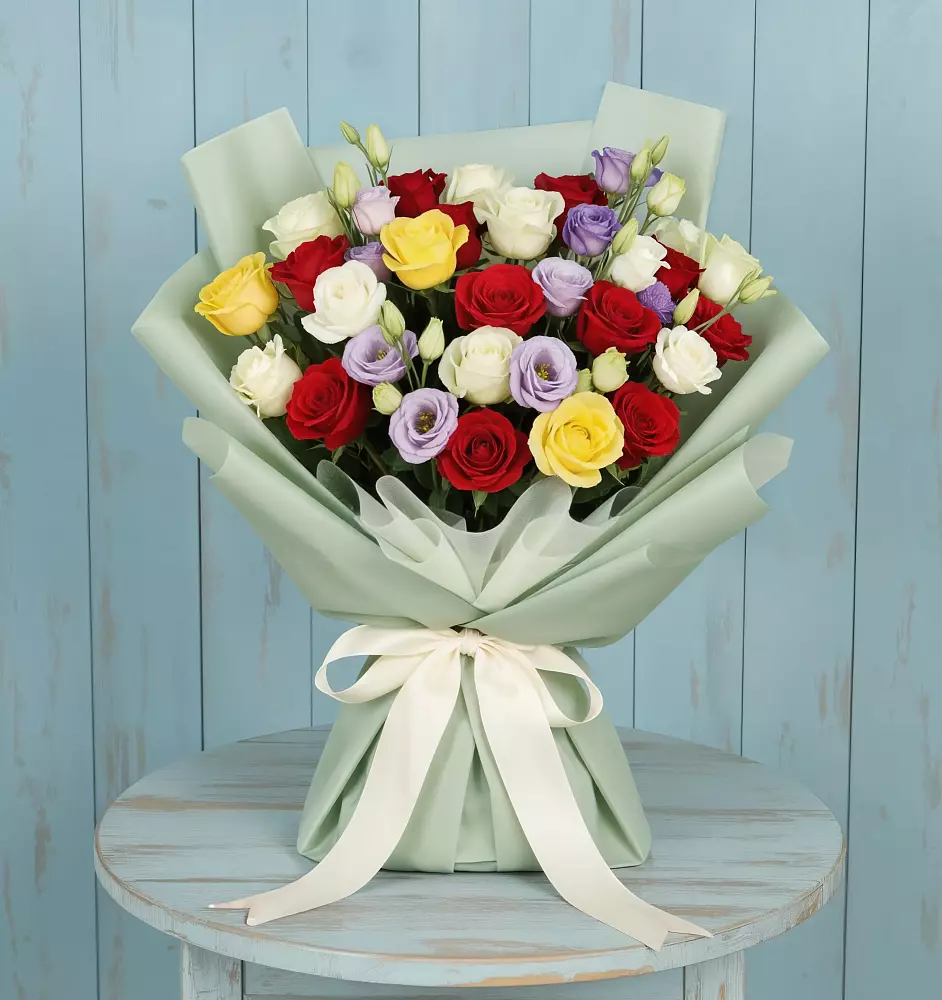 Букет цветов из: Розы в Орлово