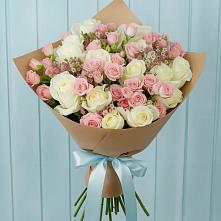 Букет цветов из:  Розы в Орлово